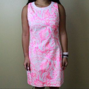 Pink and white Lilly Pulitzer dress